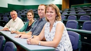 Dr Phil Bretherton, Alison Pavlovich, Guy Harding, and Sally Wolfenden-Gull