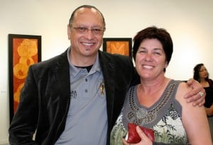 Professor Derek Lardelli and his wife Rose Gould-Lardelli
