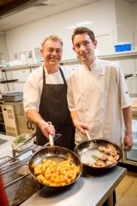 Chefs at the Cape Kidnappers' lodge