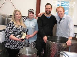 Good as gold students, from left, Eleisha George, Maddie Crozier, Stephen McGowan and Tom Carpenter.