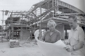 Figure 29 Rosemary Middleton & Don Cook; Building progress