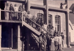 Figure 5 Secretarial Students in Central  School
