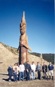 Figure 50 Maui and Tairāwhiti staff on Mt Hikurangi