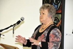 Figure 72 EIT Tairāwhiti Campus Director Jan Mogford welcomes students