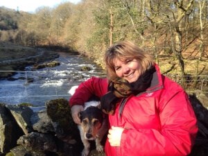 natalie-waran_with-dog